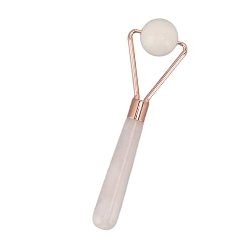 ZUUOZBYY Rodillo de jade para apretar la piel y reducir la hinchazón, rodillo masajeador facial finamente pulido para salón - imagen 2