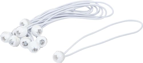 BGS Diy 85525 | Juego de gomas de sujeción | con bola | 27 cm | 10 piezas