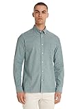 Tommy Hilfiger Herren 1985 Flex Oxford Rf Shirt Freizeithemden, Prep Green, M