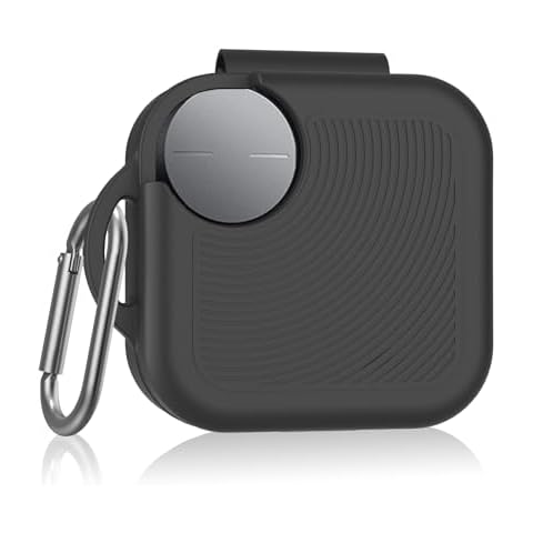 POZCIS for CMF Buds Pro 2 Case Cover, Soft Silicone Protective Earbuds Case, Only Compatible with CMF Buds Pro 2, Headphones Case with Carabiner Accessories Set(Black) Cover