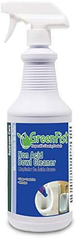 GreenFist | Toilet Bowl & Bathroom Cleaner Freshener Deodorizer Ceramic,Septic Safe Summer Breeze Scent, 32 oz Spray Bottle