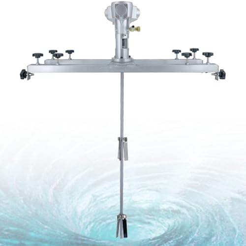 Extendable IBC Air Mixer, 75-137cm Paint Mixer for Various Containers, 6-8kg/cm² Operating Pressure, 1000L Industrial Powder Mixer for Coating & Food Facilities, H003