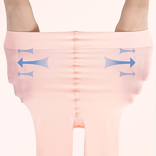 HETH Ballet Tights for Girls - Ultra Soft Dance Tights Convertible Tight2