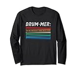 Photo Gallery drummers rocks on! drum and bacchette design per batterista maglia a manica Photo Gallery drummers rocks on! drum and bacchette design per batterista maglia a manica