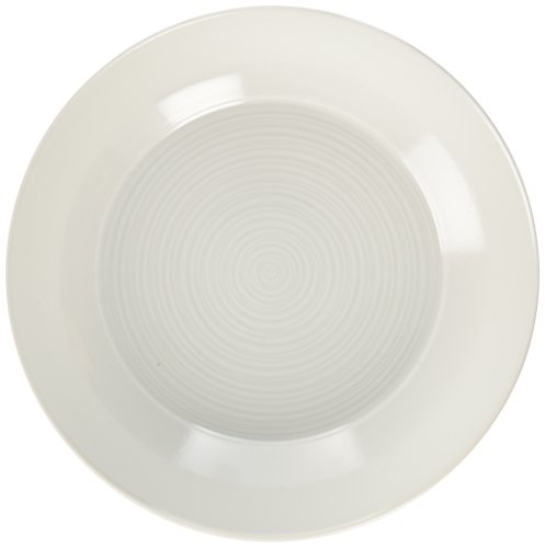 白山陶器 フリーディッシュ 白 (約)φ20×4cm ミストホワイト MIST WHITE 波佐見焼 日本製