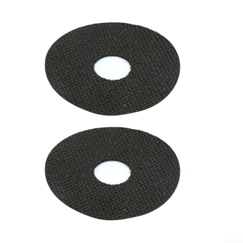 2 arandelas de freno de carrete de pesca hechas de fibra de carbono, adecuadas para carretes de cebo, verifica el tamaño antes de comprar (31 mm x 8,3 mm x 0,5 mm)