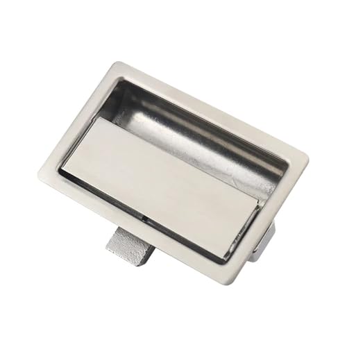 Cerradura empotrada cuadrada MS866-30 de acero inoxidable para cajas mecánicas 7