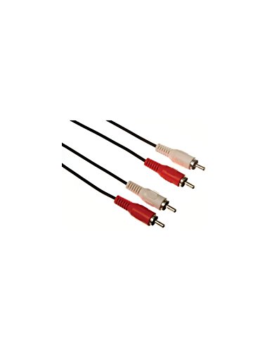 Preisvergleich Produktbild Perel 166486 Cinch-Stecker auf 2 x Audio