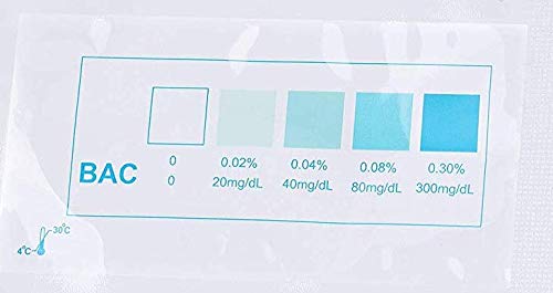 Alcohol Test Strips for Breastilmk, 10 Pack of Easy to Use, Quick