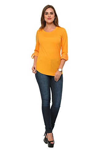 Image of Frenchtrendz Women'sCotton Poly Top(XS-4XL)