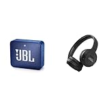 JBL GO2 Waterproof Bluetooth Speaker Tune 510BT Wireless On-Ear Headphones