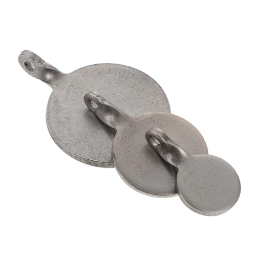 BRIGHTFUFU 3pcs Stainless Steel Shooting Targets for Practice 2/3/4 cm Diameter Sturdy Hanging Exercise Tools for Archery Training and Shooting Supplies