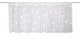 Photo Gallery home wohnideen tenda shary, 45 x 145 cm, in voile trasparente, colore: bianco, dimensioni: 45 x 145 cm, numero: 1 x Photo Gallery home wohnideen tenda shary, 45 x 145 cm, in voile trasparente, colore: bianco, dimensioni: 45 x 145 cm, numero: 1 x