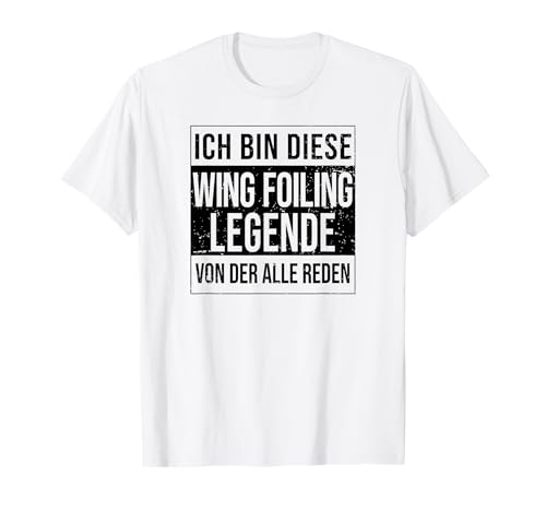 Wingfoil-Surfista Wingfoiling-Board Leggenda-Wing-Foiling Maglietta