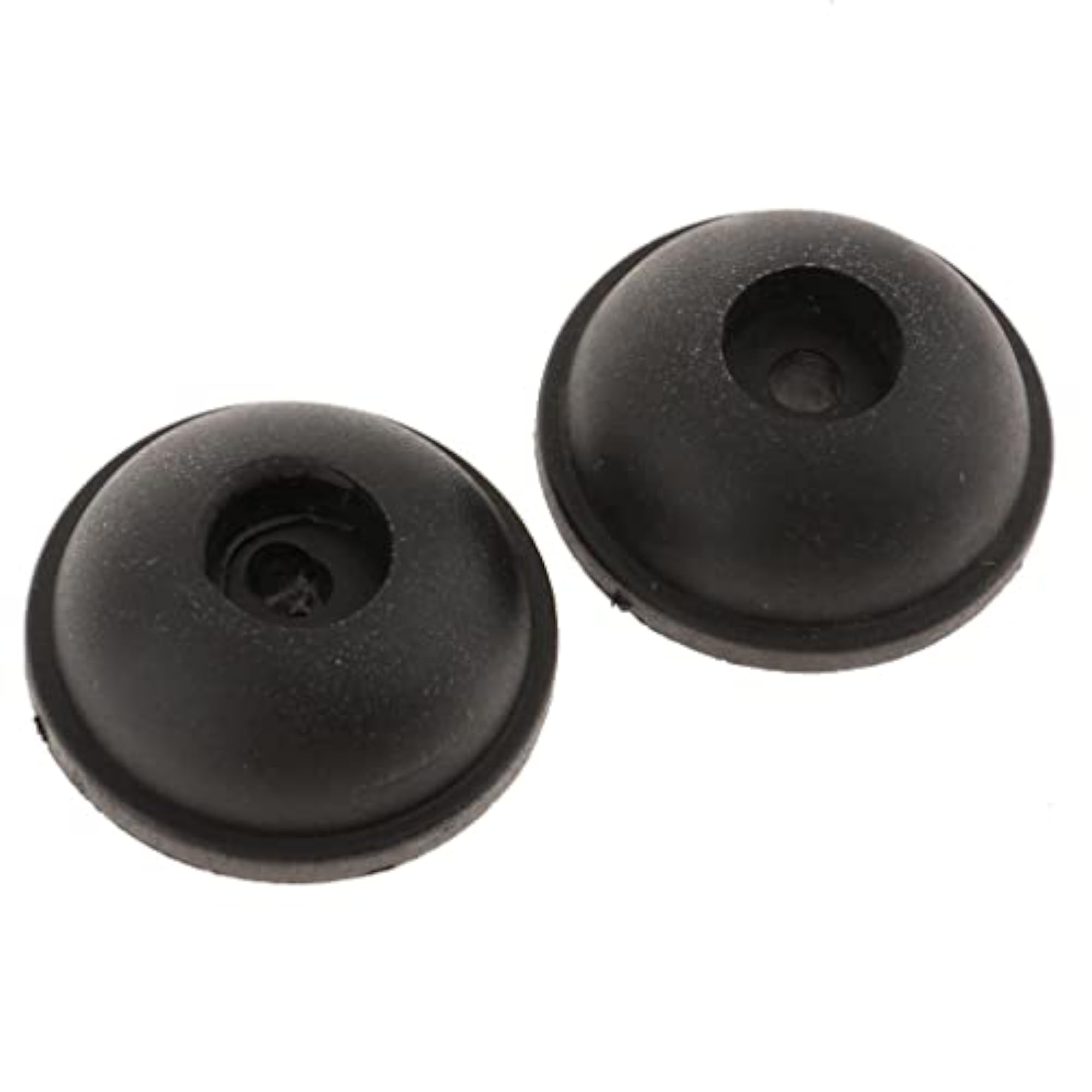 3x Luggage Stud Foot Replacement Bottom Studs, Black