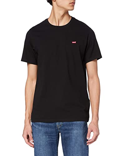 Levi's Ss Original Housemark Tee Camiseta, Stonewashed Black, XL para Hombre