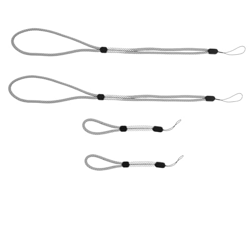 Astralong 4 Pièces Lanyard Dragonne Poignet, Lanières de Cordon réglables en Nylon, Cordon Tour de Cou Telephone Portable Universelle, Portable Cordon Telephone Longe Réglable pour Smartphone, Caméra