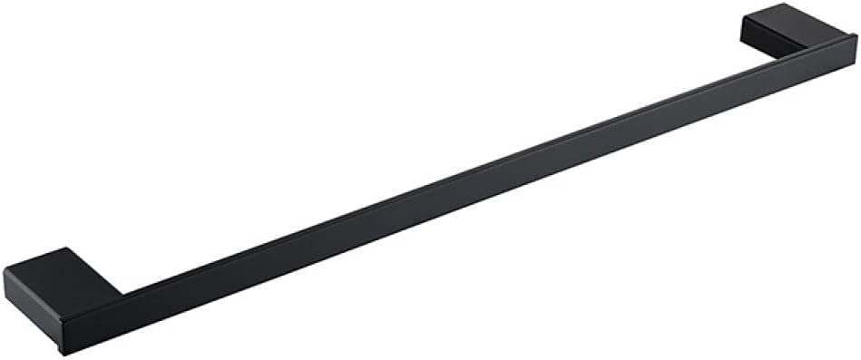 Bathroom Accessories Hardware Set Matte Black SUS304 Stainless Steel Paper Holder Toothbrush Holder Towel Bar Bath Shelves,Paper Holder Bar (Single Towel Bar)