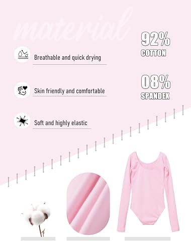 Image of MdnMd Girls Toddler Ballet Leotard with Skirted Short Sleeve Dance Gymnastic Ballerina Ballet Outfit Dress