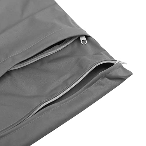 Image of Babygoal Wet Dry Bags for Baby Cloth Diapers, Washable Travel Bags, Beach, Pool, Gym Bag for Swimsuits & Wet Clothes with Two Zippered Pockets 3 Pack(S,M,L), 3SML01