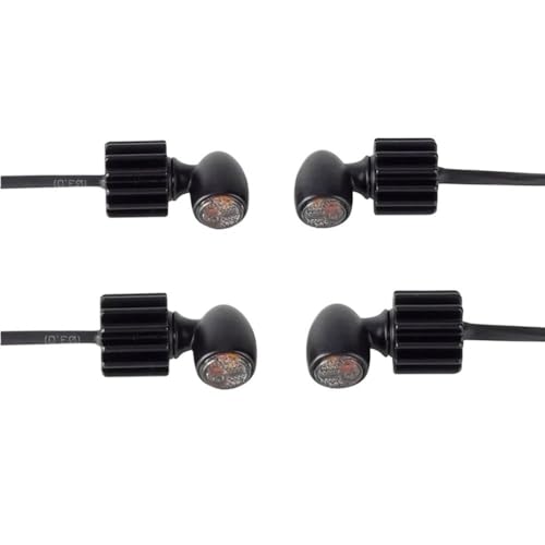 Clignotants moto LED universels pour rouler en sécurité de nuit comme de jour