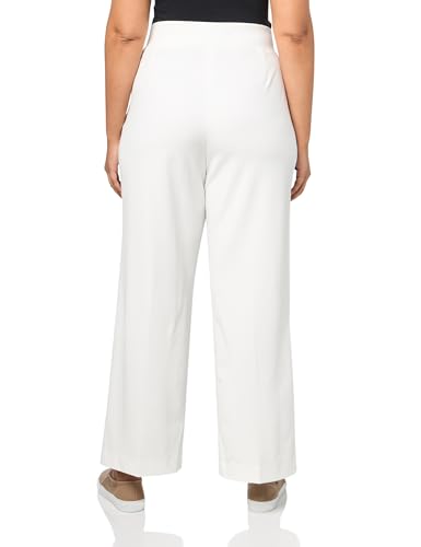 Anne Klein Womens Knit Polka Dot Straight Leg Pants2