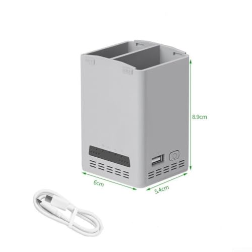 Hub de carga de doble batería para DJI Lito 1X1 con indicador LED PD65W 7