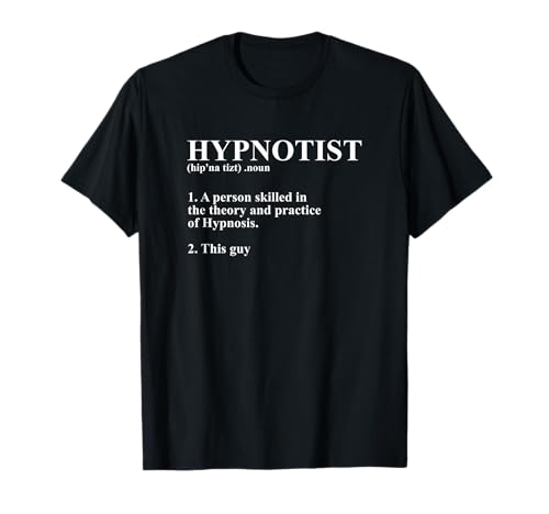 Mind Psychic Optical Illusion Hypnotist Meaning Hypnosis T-Shirt