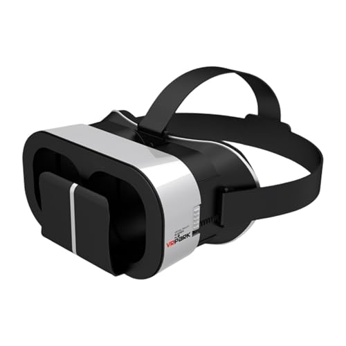 Goggles VR | Cuffie per cellulari di realtà virtuale scalabili | VR ad alta definizione, occhiali per realtà virtuali per film 3D, viaggi e video panoramici