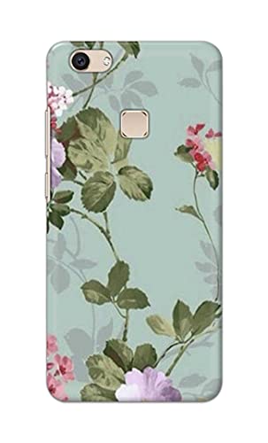 Image of Printed Hard Back Cover Case for Vivo V7+ | Vivo V7 Plus | Vivo Z10 Back Cover (Floral Painting) -702