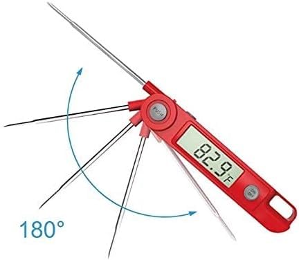 Digital Probe Thermometer Foldable Food BBQ Meat Oven Folding Kitchen