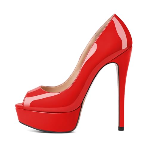Escarpins plateforme femme talon 15 cm pour gala et soirée