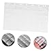 Gadpiparty 10Sheets Coin Storage Pages Pocket Protectors for Coin Collecting for Binders and Albums Coin Holders for All Coins
