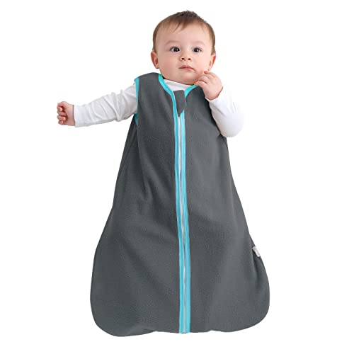 Zigjoy Baby Sleep Sack, 1.5 Tog Fleece Sleeveless Wearable Blanket With Zipper, Plush Toddler Sleeping Bag For Infant 12-18 Months #TOP23