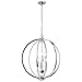 6LT Fixture, Polished Chrome w/Jewelled Accents