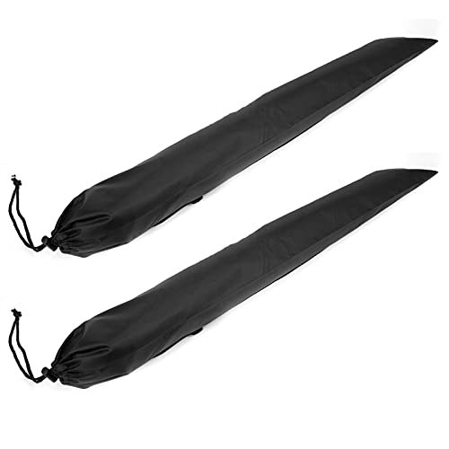 Trekking Poles Carrying Bag, 2pcs Tent Pole Bag with Shoulder Strap Storage Bag Pouch for Walking Stick Hiking Poles Drawstring Closure Travel Case