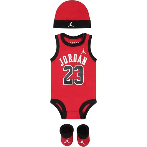 Jordan Baby 23 Jersey Set, Gym Red, 0/6 Monate