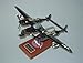 Scalecraft P-38M Night Lightning Night figter World War II Desktop Display Airplane Model