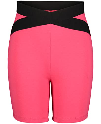 Calvin Klein Girls' Performance Bike Shorts, Soft & Stretchy with Flat Waistband & Snug Fit
