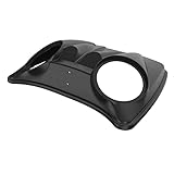 Color-Matched Dual 8'' Speaker Lids for Advanblack/OEM Harley Rushmore style Razor, Chopped & King Tour Pak