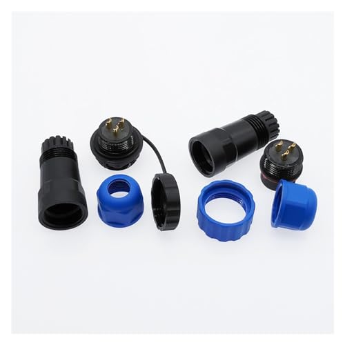 Conector impermeable SP20 IP68 con 9 pines de alta conductividad estable 5