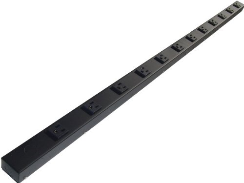 48" Hardwired Power Strip, With Knockouts #TOP3