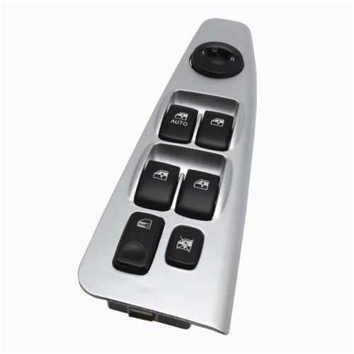 Interrupteur de lève-vitre pour Kia Spectra 2005-2009 berline bouton gris argenté 93570-2F200