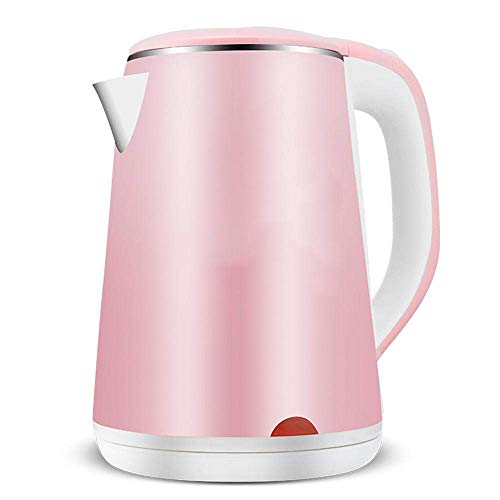 Bouilloire en acier inoxydable rose à offrir comme cadeau original et utile