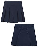 The Children's Place Girl's Pleated/Button Skort, Tidal, 12