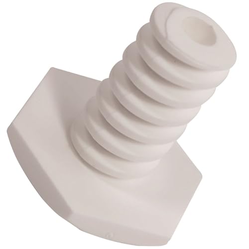 Ariston Pie de plástico ajustable para nevera (blanco)