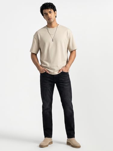 Image of Spykar Men's Chico Relaxed Fit Mid Rise Casual Jeans