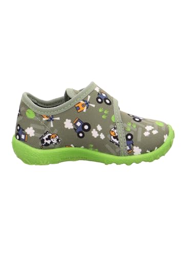 Superfit Spotty Jungen Gruen/Mehrfarbig 7030 Hausschuh, 23 EU