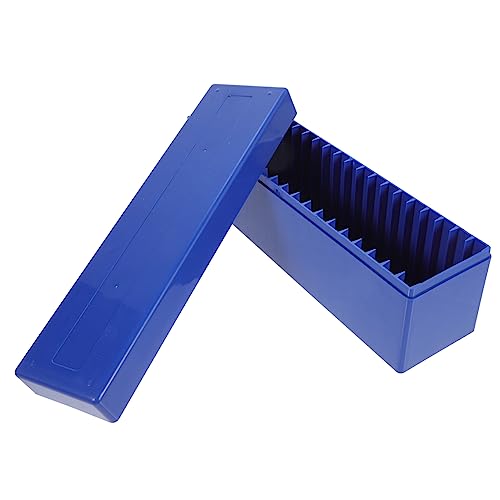 Caja de almacenamiento plástico para monedas con capacidad 20 ranuras miniatura 1