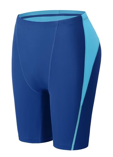 Boys Swim Jammers - Youth Competitive Swim Racing Team Swimming Shorts Swimsuit Trunks Bathing Suit Quick Dry UPF 50+3